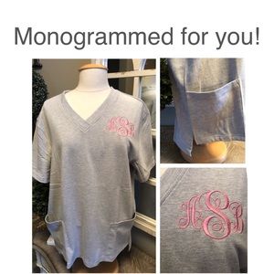 Scrubs with your initials
